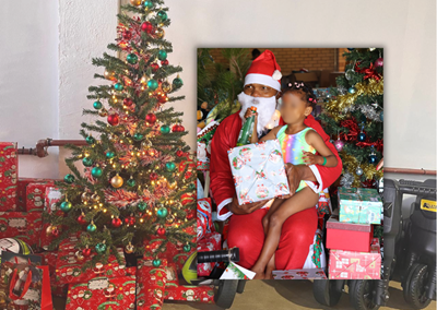 Kindertjies in Groot-Brak kry heerlike Kersbederf