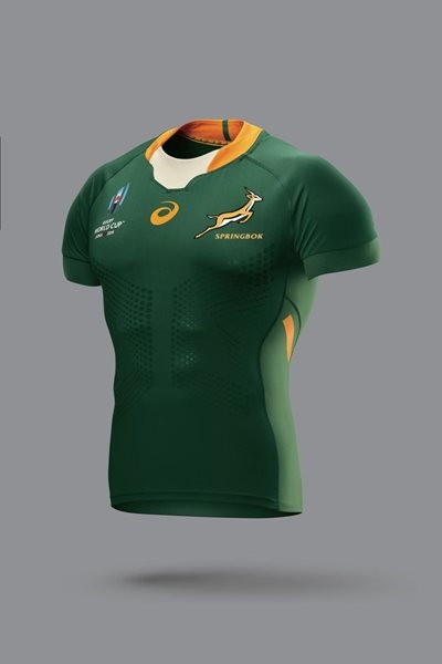Springboks launch new 'unstoppable’ jersey for RWC