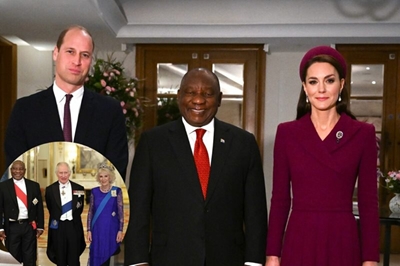 Royal news: Ramaphosa exuberant as he meets British Royals 