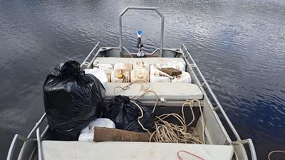 Garden Route Dam clean-up continuing after filming activities