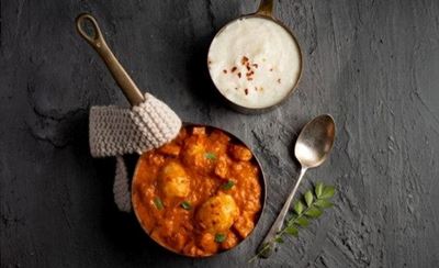 Recipe: Kerala curried egg with pap