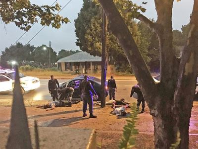 Four arrested for mandrax after chase