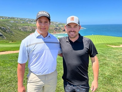 Superb golf achievement for local lad