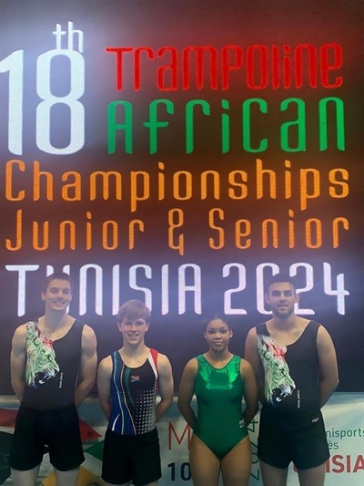 Valuable experience for Plett gymnast at African Champs