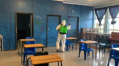 Covid-19: Positiewe gevalle by 5 skole