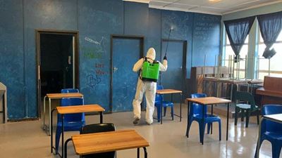 Covid-19: Positiewe gevalle by 5 skole