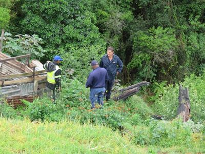 Search continues after leg of child found