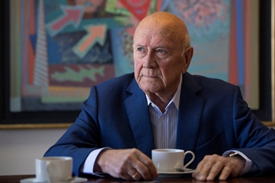 Ramaphosa declares mourning period for FW de Klerk