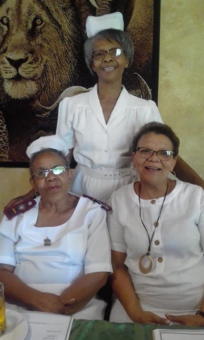 Retired nurses reminisce