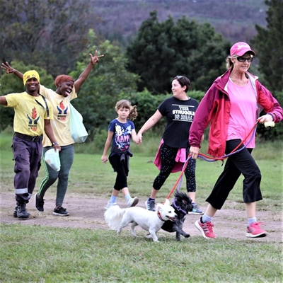 'Big Walk by Binah' nou virtueel