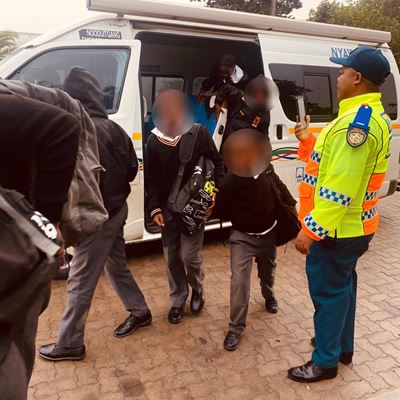 George learner transport inspections expose overloaded minibus taxis and unroadworthy vehicles