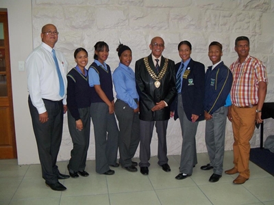 Mayor honours the top matrics
