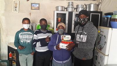 Surfer Kids NPO gives food to 24 families