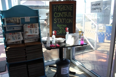 Businesses take necessary precautions