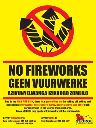 No fireworks allowed
