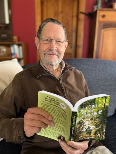 Octogenarian publishes book on health