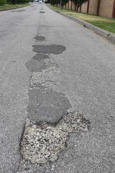 Ratepayers unhappy with roads 