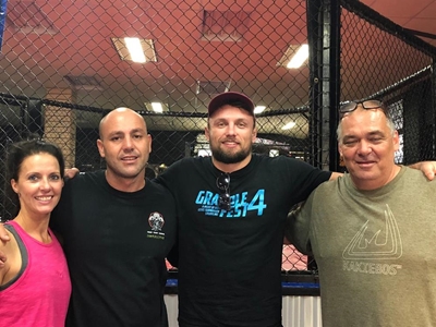 World famous black belt visits local gym
