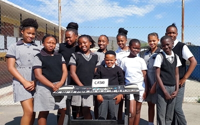 Thembalesizwe Primary learners show their creativity