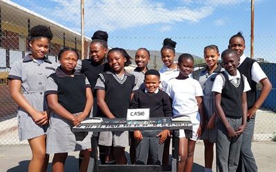 Thembalesizwe Primary learners show their creativity