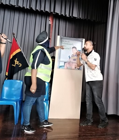 Go George drama group tackles vandalism