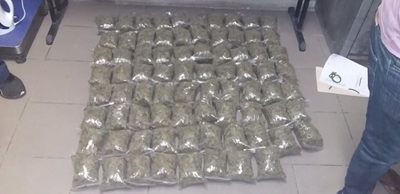 Two arrested with dagga while breaking curfew