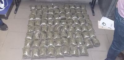 Two arrested with dagga while breaking curfew