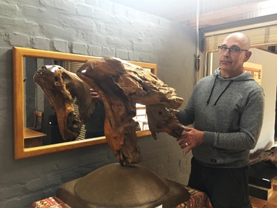Ludwig Strydom se houtbeelde leef