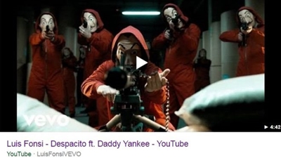 Despacito YouTube music video hacked 