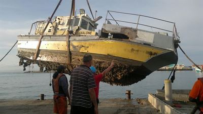 Quick thinking leads to rescue of 3 vessels