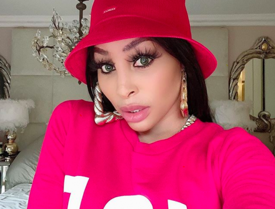 Khanyi Mbau addresses skin lightening Being black is a state of