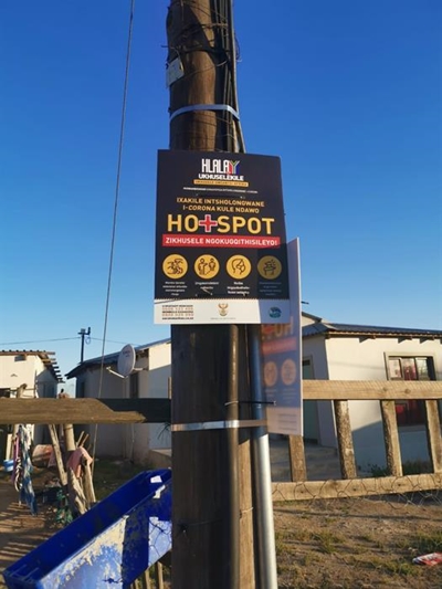 Hotspot awareness increased in Themba and Pacs