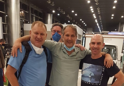 100 dae op boot in grendeltyd