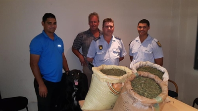 Conville police confiscate drugs, liquor
