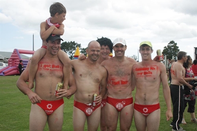 Update: George men support DAREdevil run