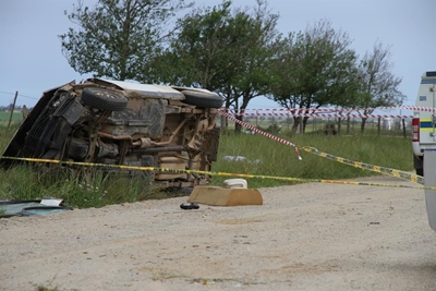 Seun sterf in motorongeluk met 'spook bestuurder'