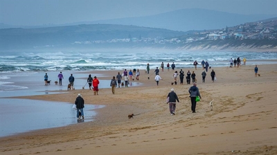 Doggie walk extremely well supported