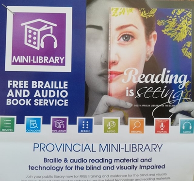 Mini-biblioteek vir siggestremdes