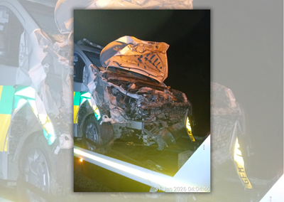 Ambulance hits cow on N2 outside Mossel Bay
