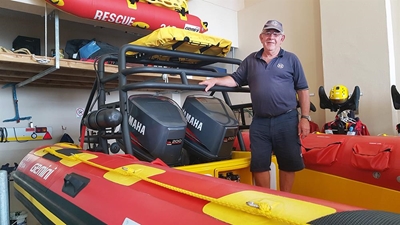 ’n Groot man met ’n baie sagte hart