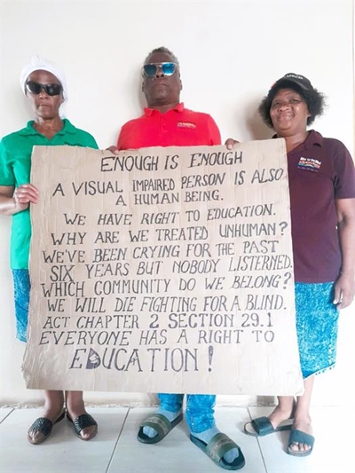 Register Ilitha school for blind