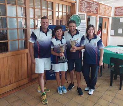Singles champs crowned
