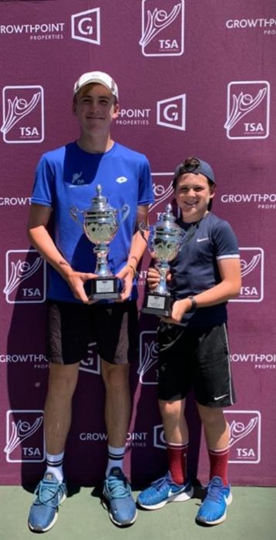 George tennis stars win big and small