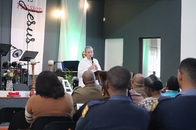 Police of the Garden Route district hosts Easter service 