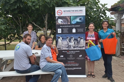 Rethink the use of plastic bags