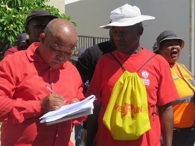 Community demands respect