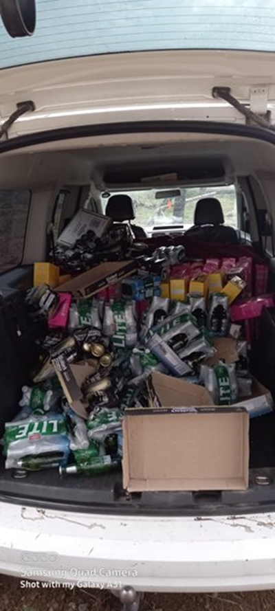 Man nabbed with 802 liters alcohol near Cookhouse