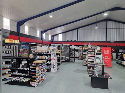 Visit the largest art supply offering in the Garden Route