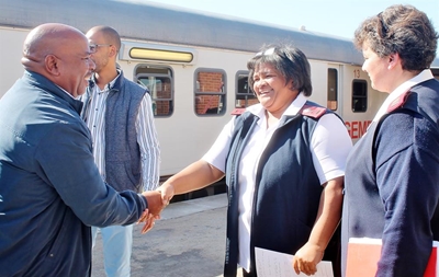 Healthcare train still in Mossel Bay