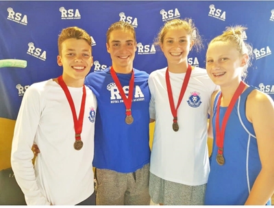 RSA swimmers set new record